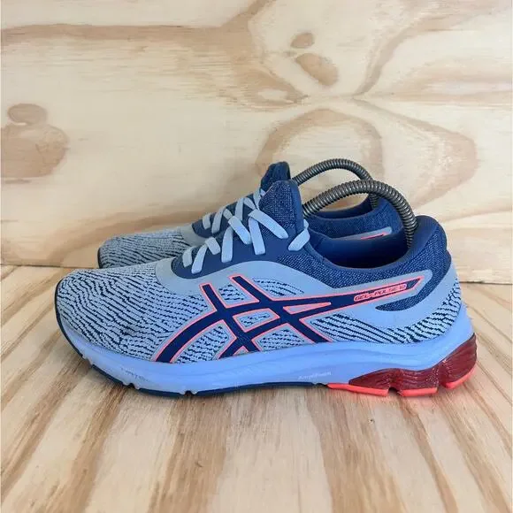 Asics - Gel-Pulse 12 Mono-Sock - Running Shoes - Blue - Women's - 9.5 - 1012A848 - Picture 3 of 9